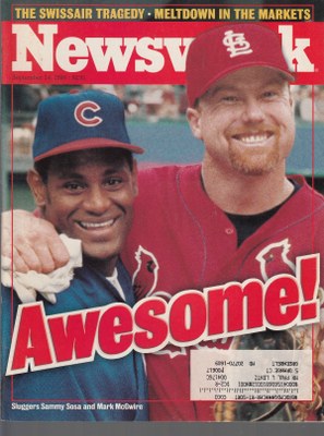 09/14/1998 Awesome! Baseball Sluggers Sammy Sosa and Mark McGwire