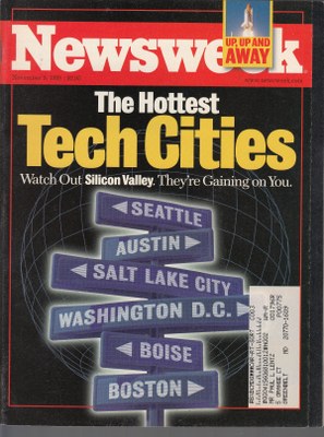 11/09/1998 The Hottest Tech Cities