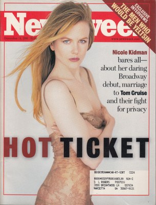 12/14/1998 Hot Ticket Nicole Kidman Bares All
