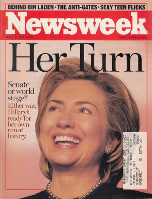 NW990301.jpg 03/01/1999 Hillary Clinton Her Turn - Image 1