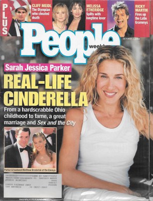 10/02/2000 10/02/200 0 Cover– Sara Jessica Parker