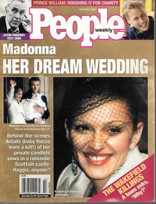01/08/2001 01/08/200 1 Cover– Madonna