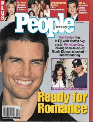 07/30/2001 07/30/200 1 Cover– Tom Cruise