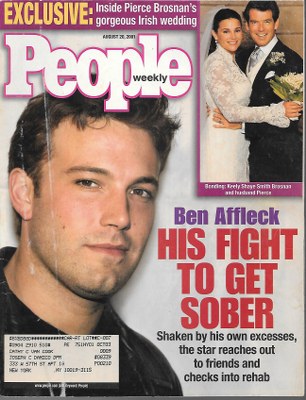 08/20/2001 08/20/200 1 Cover– Ben Affleck