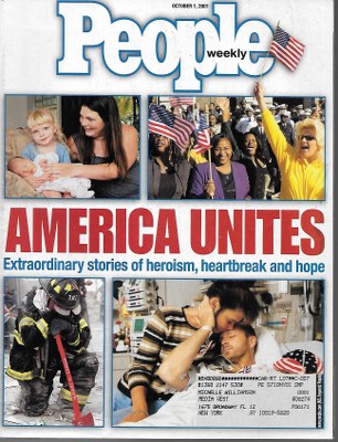 10/01/2001 10/01/200 1 Cover– America Unites