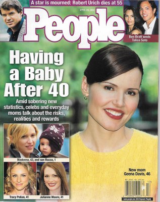 04/29/2002 04/29/200 2 Cover– Geena Davis