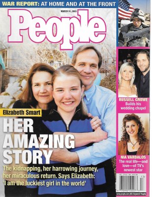 03/31/2003 03/31/200 3 Cover– Elizabeth Smart