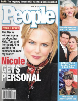 04/14/2003 04/14/200 3 Cover– Nicole Kidman