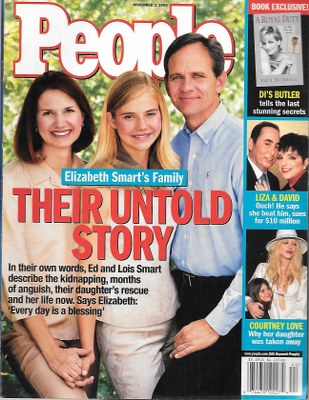 11/03/2003 11/03/200 3 Cover– Elizabeth Smart