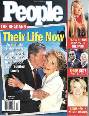 12/15/2003 12/15/200 3 Cover– The Reagans