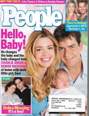 04/26/2004 04/26/200 4 Cover– Sheen & Richards baby