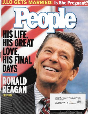 06/21/2004 06/21/200 4 Cover– Ronald Reagan