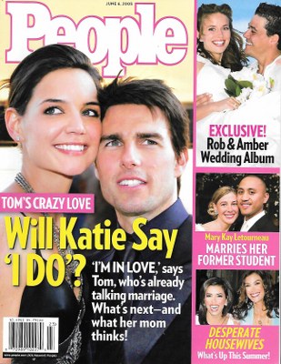 06/06/2005 06/06/200 5 Cover– Tom & Katie