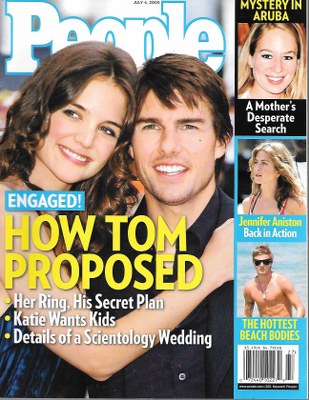 07/04/2005 07/04/200 5 Cover– How Tom Proposed