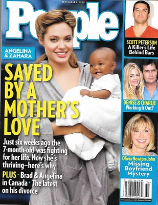 09/05/2005 09/05/200 5 Cover– Angelina Jolie