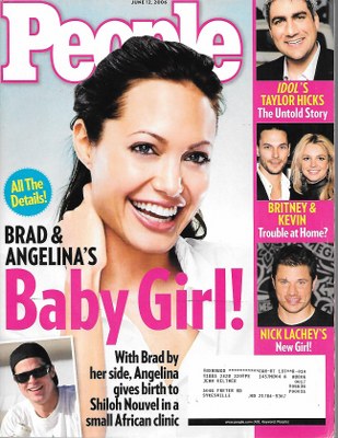 06/12/2006 06/12/200 6 Cover– Brad & Angelina