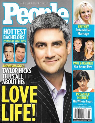 06/26/2006 06/26/200 6 Cover– Taylor Hicks