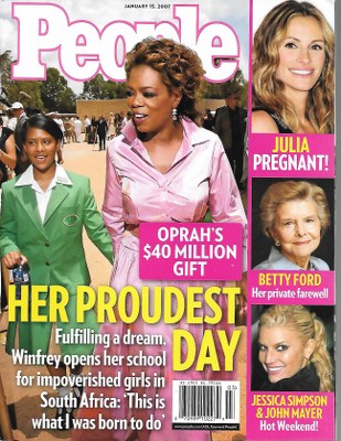 01/15/2007 01/15/200 7 Cover– Oprah