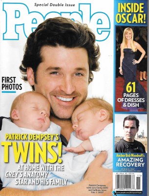 03/12/2007 03/12/200 7 Cover– Patrick Dempsey