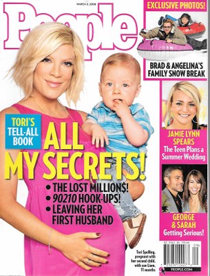 03/03/2008 03/03/200 8 Cover– Tori Spelling