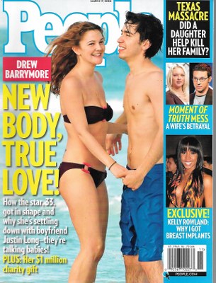 03/17/2008 03/17/200 8 Cover– Drew Barrymore