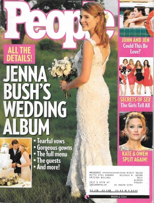 05/26/2008 05/26/200 8 Cover– Jenna Bush