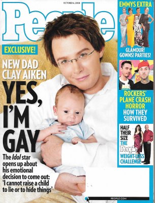 10/06/2008 Cover-- Clay Aiken