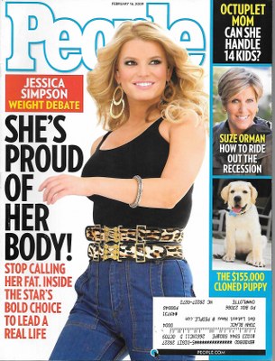 02/16/2009 02/16/200 9 Cover– Jessica Simpson