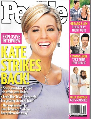 09/07/2009 09/07/200 9 Cover– Kate Gosselin