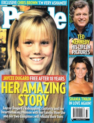 PP090914.jpg 09/14/2009 09/14/200 9 Cover– Jaycee Dugard - Image 1