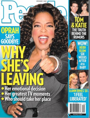 12/07/2009 12/07/200 9 Cover– Oprah