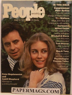 PP740513.jpg 5/13/197 4 Peter Bogdanovich & Cybill Sheperd - Image 1