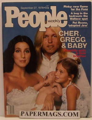 09/27/1976 09/27/197 6 cher,Gregg & Baby