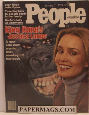 01/31/1977 01/31/197 7 KING KONG’S Jessica Lange