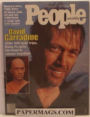 03/21/1977 03/21/197 7 David Carradine
