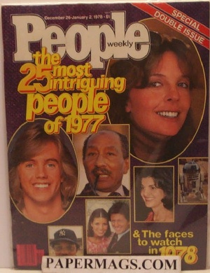 01/2/197 8 The 25 most Intrigying People of 1977