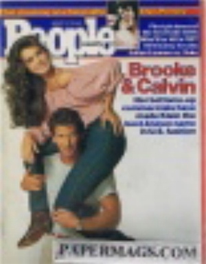 01/18/1982 01-18-198 2 Brooke Shields & Calvin