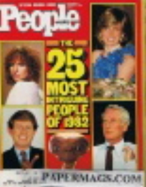 01/03/1983 01-03-198 3 25 Most Intriguing People of 1982
