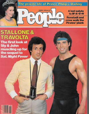 3/7/1983 Stallone & Travoltia