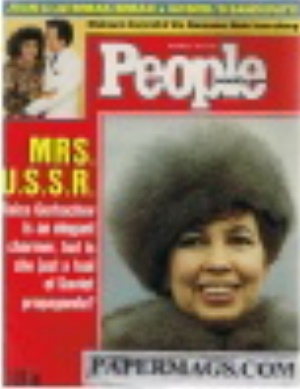 12/02/1985 12-02-198 5 Mrs. U.S.S.R. – Risa Gorbachev