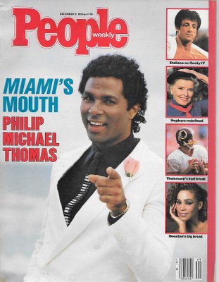 PP851209.jpg 12/9/1985 -Philip Michael Thomas - Image 1