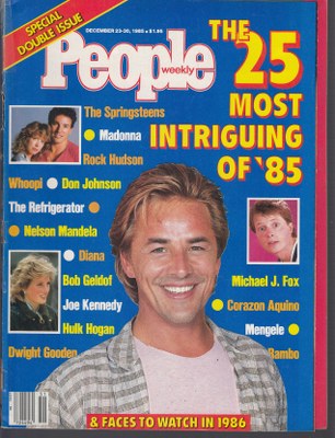 12/23/1985 12-23-198 5 25 Most Intriguing People- ( Don Johnson cover )