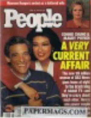 PP890410.jpg 04/10/1989 04-10-198 9 Connie Chung & Maury Povich - Image 1
