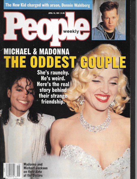 4/15/1991 -Michael & madonna