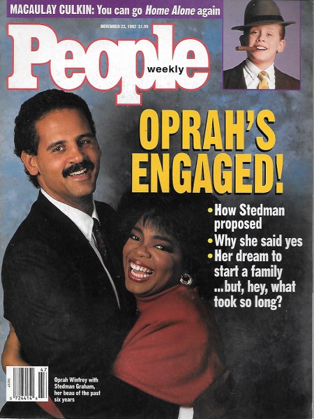 PP921123.jpg 11/23/1992 -Oprah's Engaged - Image 1