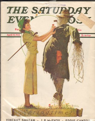 SEP360425.jpg 4/25/193 6 Rockwell, Norman --- "Springtime, 1936" - Image 1