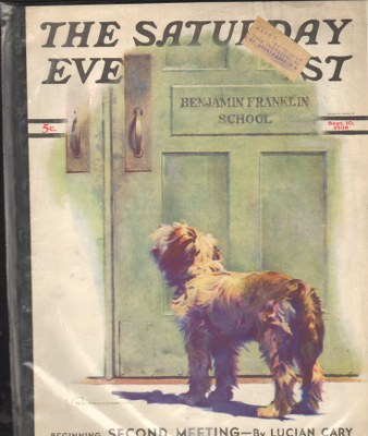 9/10/193 8 Kauffmann, Robert C. --- Dog Waiting for Schoolboy