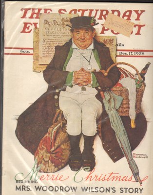 12/17/1938 8 Rockwell, Norman — “Merrie Christmas” or Muggleston Coach