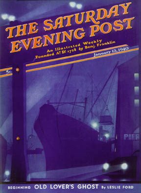 1/13/1940 Weld, Ski --- Nighttime in Port