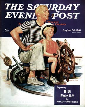 8/30/194 1 Dye, Charles --- Father Teaching Son to Sail